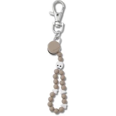 Jibbitz Crocs Skull Key Chain Beige TU Jibbitz Crocs Skull Key Chain Beige TU