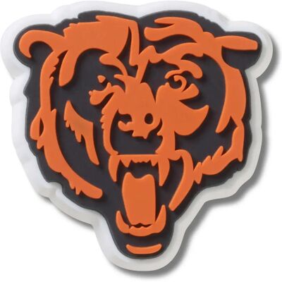 Jibbitz Crocs NFL Chicago Bears Logo Rouge TU Jibbitz Crocs NFL Chicago Bears Logo Rouge TU