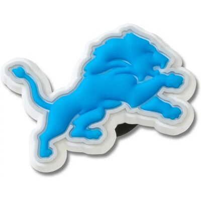 Jibbitz Crocs NFL Detroit Lions Logo Bleu TU Jibbitz Crocs NFL Detroit Lions Logo Bleu TU
