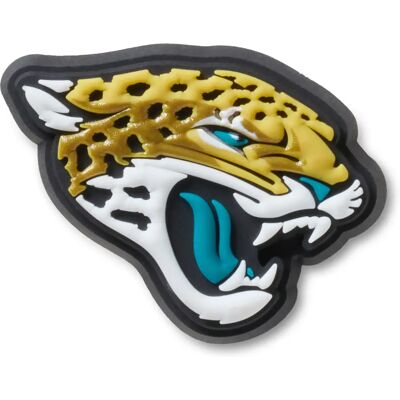 Jibbitz Crocs NFL Jacksonville Jaguars Logo Rose TU Jibbitz Crocs NFL Jacksonville Jaguars Logo Rose TU