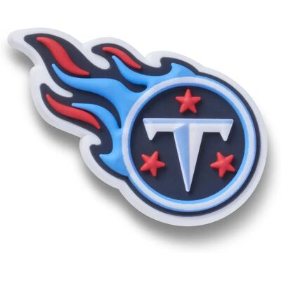Jibbitz Crocs NFL Tennessee Titans Logo Bleu TU Jibbitz Crocs NFL Tennessee Titans Logo Bleu TU