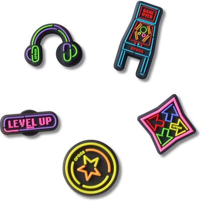 Jibbitz Crocs Level Up Gamer Multicolore TU Jibbitz Crocs Level Up Gamer Multicolore TU