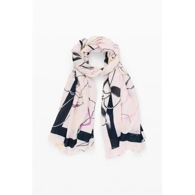 Vrouwensjaal Desigual Lyra Beige TU Vrouwensjaal Desigual Lyra Beige TU