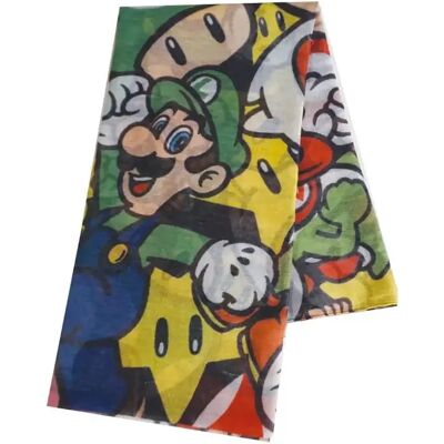 Vrouwensjaal Difuzed Nintendo Super Mario All Characters Fashion Multicolore TU Vrouwensjaal Difuzed Nintendo Super Mario All Characters Fashion Multicolore TU