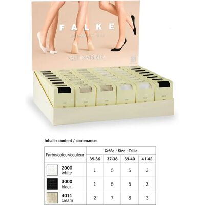 Onzichtbare damessokken Falke Step Medium Cut Box Multicolore 35/36 Onzichtbare damessokken Falke Step Medium Cut Box Multicolore 35/36