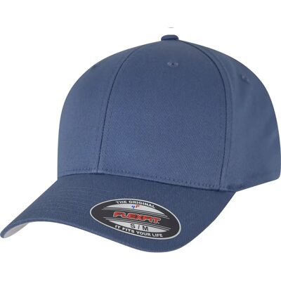 Kinderen 6 panel baseball pet Flexfit Wooly Comber Bleu 52/54 cm Kinderen 6 panel baseball pet Flexfit Wooly Comber Bleu 52/54 cm