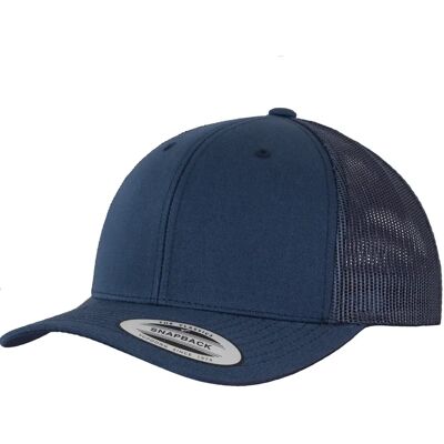 Kinderen trucker pet met gebogen klep Flexfit Retro Bleu 52/56 cm Kinderen trucker pet met gebogen klep Flexfit Retro Bleu 52/56 cm
