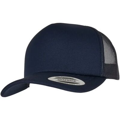 Cap Trucker courbé en mousse Flexfit YP Classics Bleu TU Cap Trucker courbé en mousse Flexfit YP Classics Bleu TU