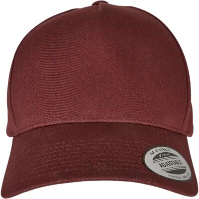 Gebogen snapback cap 5 panelen Flexfit Classic Rouge TU Gebogen snapback cap 5 panelen Flexfit Classic Rouge TU