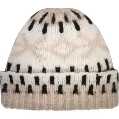Gemêleerde jacquard muts Gant Alpaca Beige TU Gemêleerde jacquard muts Gant Alpaca Beige TU