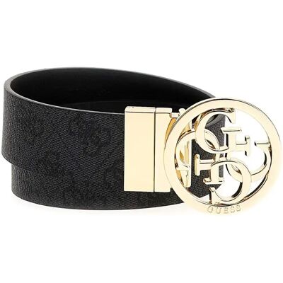 Dames broekriem Guess Noelle Adj & Rev H35 Noir M Dames broekriem Guess Noelle Adj & Rev H35 Noir M