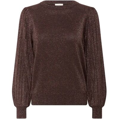 Vrouwen plissérok KAFFE Regina Noir 2XL Vrouwen plissérok KAFFE Regina Noir 2XL