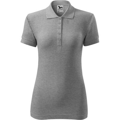 Dames katoenen polo Malfini 213 Gris M Dames katoenen polo Malfini 213 Gris M