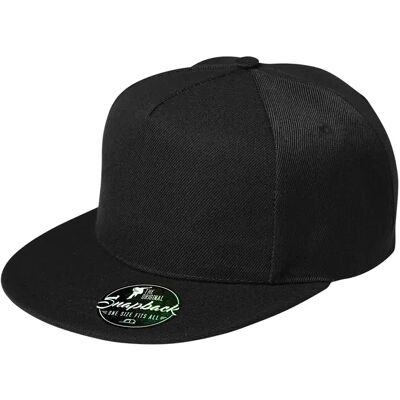 Snapback pet Malfini Rap 5P 301 Noir TU Snapback pet Malfini Rap 5P 301 Noir TU
