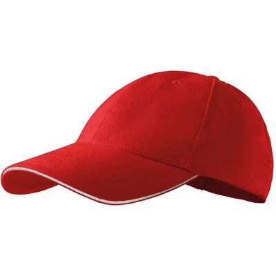 Baseball cap Malfini Sandwich 6P 306 Rouge TU Baseball cap Malfini Sandwich 6P 306 Rouge TU