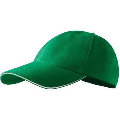 Baseball cap Malfini Sandwich 6P 306 Vert TU Baseball cap Malfini Sandwich 6P 306 Vert TU