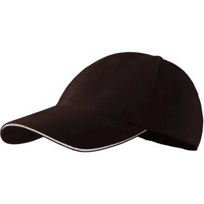 Baseball cap Malfini Sandwich 6P 306 Marron TU Baseball cap Malfini Sandwich 6P 306 Marron TU