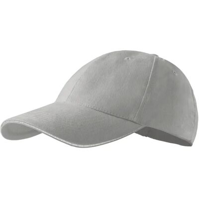 Baseball cap Malfini Sandwich 6P 306 Gris TU Baseball cap Malfini Sandwich 6P 306 Gris TU