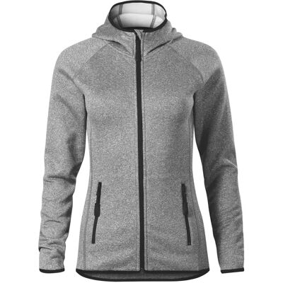 Dames fleece met capuchon Malfini Direct 418 Gris S Dames fleece met capuchon Malfini Direct 418 Gris S