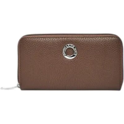 Dames portemonnee met rits Mandarina Duck Marron 10,5x19x2,1 cm Dames portemonnee met rits Mandarina Duck Marron 10,5x19x2,1 cm