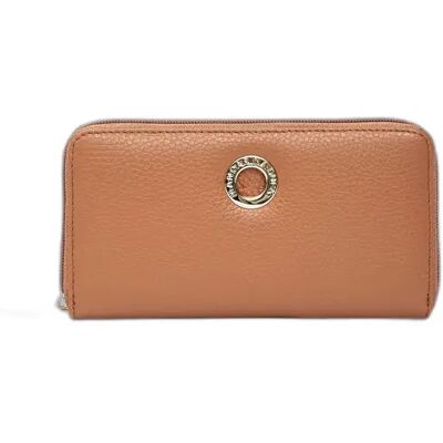 Dames portemonnee met rits Mandarina Duck Marron 10,5x19x2,1 cm Dames portemonnee met rits Mandarina Duck Marron 10,5x19x2,1 cm
