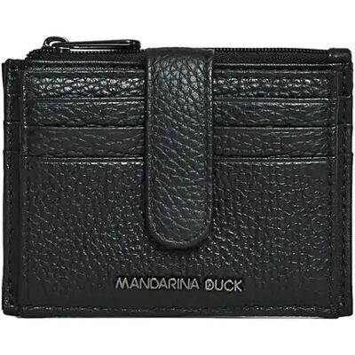 Leren portemonnee voor vrouwen Mandarina Duck Mellow 9x11x2 cm Noir 9x11x2 cm Leren portemonnee voor vrouwen Mandarina Duck Mellow 9x11x2 cm Noir 9x11x2 cm