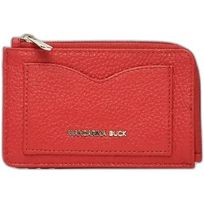 Leren Kaartenhouder Zacht Mandarina Duck Rouge 8x13x1 cm Leren Kaartenhouder Zacht Mandarina Duck Rouge 8x13x1 cm