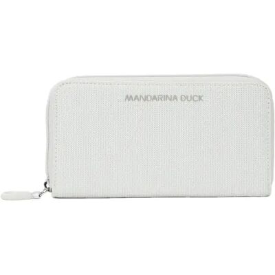 Damesportemonnee Mandarina Duck MD20 Blanc 10x18,5x2 cm Damesportemonnee Mandarina Duck MD20 Blanc 10x18,5x2 cm