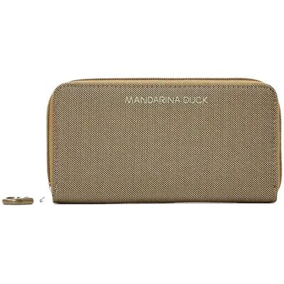 Damesportemonnee Mandarina Duck 20 Beige 10x18,5x2 cm Damesportemonnee Mandarina Duck 20 Beige 10x18,5x2 cm