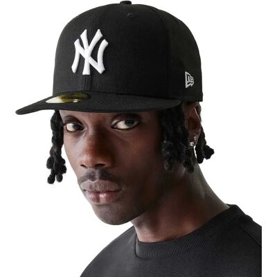 Casquette New Era essential 59fifty New York Yankees Noir 7 5/8 Casquette New Era essential 59fifty New York Yankees Noir 7 5/8