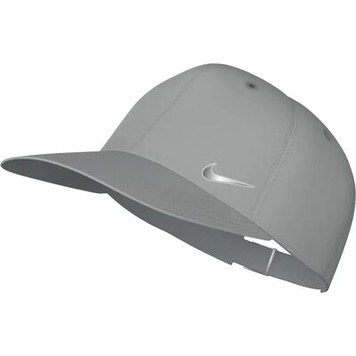Structuurloze pet met swoosh Nike Dri-FIT Club Gris S/M Structuurloze pet met swoosh Nike Dri-FIT Club Gris S/M