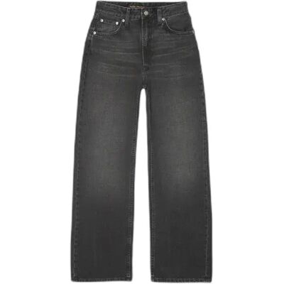 Dames Wide Leg Jeans Nudie Jeans Clean Eileen Night Dune Black Noir 30x30 Dames Wide Leg Jeans Nudie Jeans Clean Eileen Night Dune Black Noir 30x30