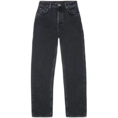 Regular jeans voor dames Nudie Jeans Lofty Lo Black Vintage Noir 27x34 Regular jeans voor dames Nudie Jeans Lofty Lo Black Vintage Noir 27x34