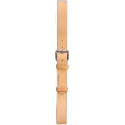Leren riem Nudie Jeans Pedersson Beige 80 cm Leren riem Nudie Jeans Pedersson Beige 80 cm