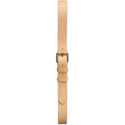 Leren riem Nudie Jeans Dwayne Beige 105 cm Leren riem Nudie Jeans Dwayne Beige 105 cm