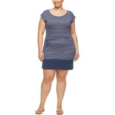 Gestreepte jurk voor dames Ragwear Soho Bleu 46 Gestreepte jurk voor dames Ragwear Soho Bleu 46
