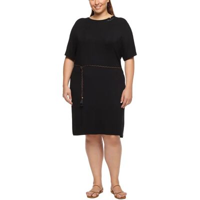Jurk met riem voor dames Ragwear Kass Noir 46 Jurk met riem voor dames Ragwear Kass Noir 46