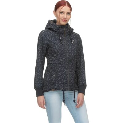 Vrouwen windjack Ragwear Dankka Bloom Bleu S Vrouwen windjack Ragwear Dankka Bloom Bleu S
