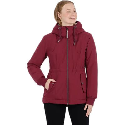 Vrouwen windjack Ragwear Dankka Warm Rouge M Vrouwen windjack Ragwear Dankka Warm Rouge M