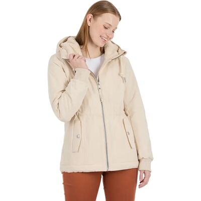 Vrouwen windjack Ragwear Dankka Warm Blanc M Vrouwen windjack Ragwear Dankka Warm Blanc M
