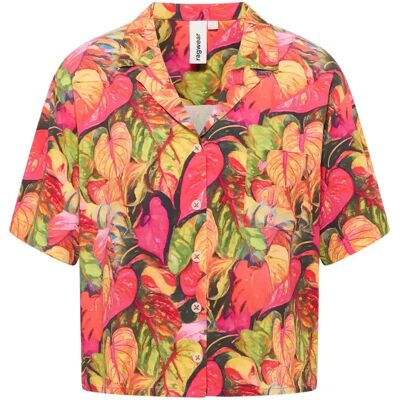 Vrouwenblouse Ragwear Perrine Print Rose M Vrouwenblouse Ragwear Perrine Print Rose M