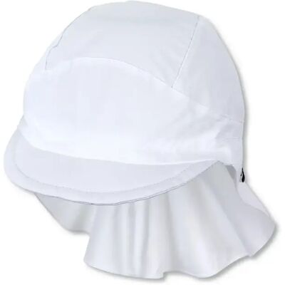 Zonnebeschermende baseballpet met nekbescherming 50+ voor kinderen Sterntaler Basic Blanc 51/53 cm Zonnebeschermende baseballpet met nekbescherming 50+ voor kinderen Sterntaler Basic Blanc 51/53 cm