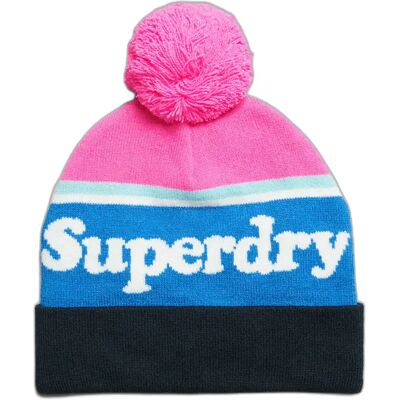 Dameslogohoed Superdry Essential Rose TU Dameslogohoed Superdry Essential Rose TU