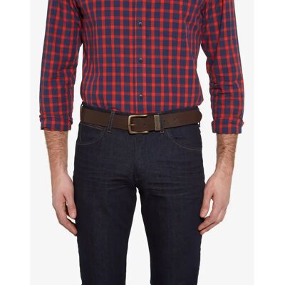 Riem Wrangler basic metal Marron 105 Riem Wrangler basic metal Marron 105