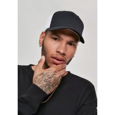 Cap Flexfit ultrafibre & airmeh 2-tone Zwart S/M Cap Flexfit ultrafibre & airmeh 2-tone Zwart S/M
