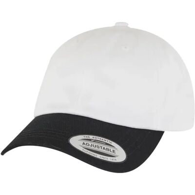 Tweedekleurige baseballcap Flexfit Low Profile Blanc TU Tweedekleurige baseballcap Flexfit Low Profile Blanc TU