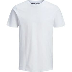 T-shirt Jack & Jones O-neck GT Organic basic Blanc 5XL T-shirt Jack & Jones O-neck GT Organic basic Blanc 5XL