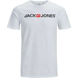 T-shirt groot Jack & Jones col ras-du-cou ecorp logo Blanc 7XL T-shirt groot Jack & Jones col ras-du-cou ecorp logo Blanc 7XL