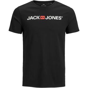 T-shirt grote maat Jack & Jones Corp Logo Noir 6XL T-shirt grote maat Jack & Jones Corp Logo Noir 6XL