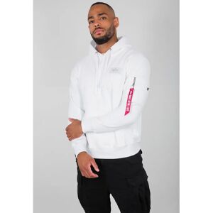 Sweat Alpha Industries Back Print Blanc XL Sweat Alpha Industries Back Print Blanc XL